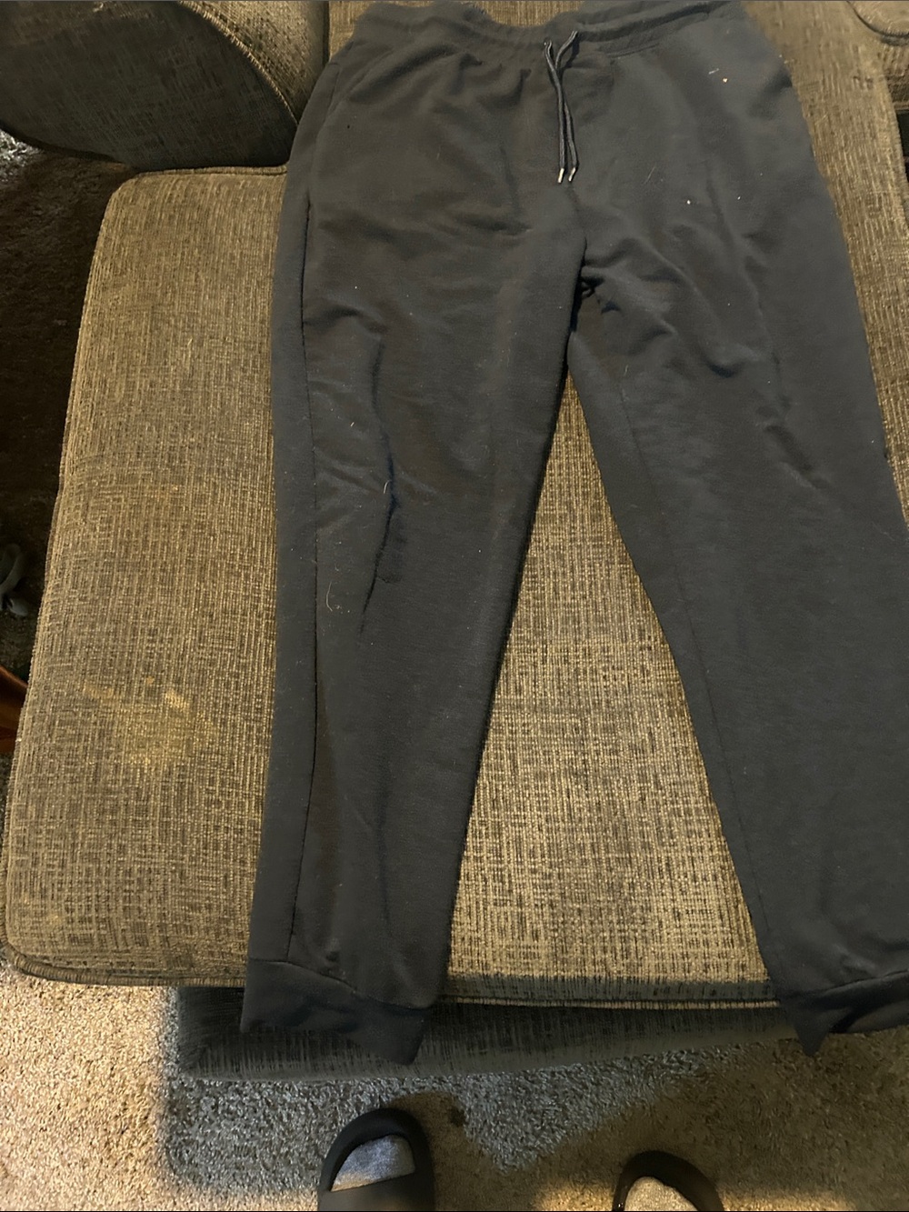 Russell Athletic Black Drawstring Joggers